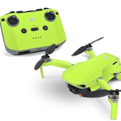 Skin Decal Dán Trang Trí  Flycam Mavic Mini 2 - Xanh Dạ Quang ( Không Có Bán Máy Bay )