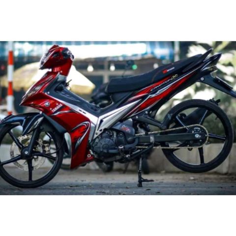 Tem Rời Yamaha Exciter CryptonX Đỏ Đen  - Decal In Chất Lượng