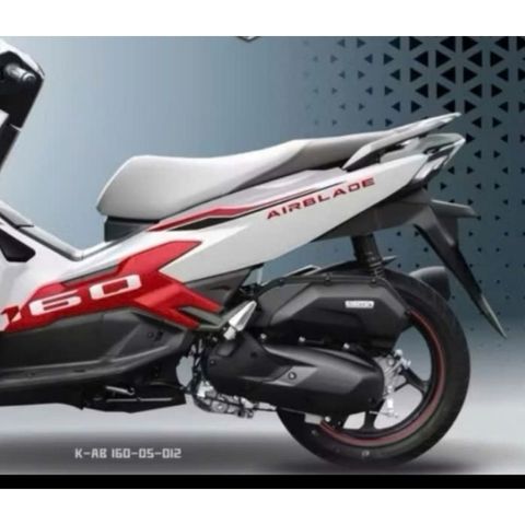 Tem rời AB 160 dán xe trắng