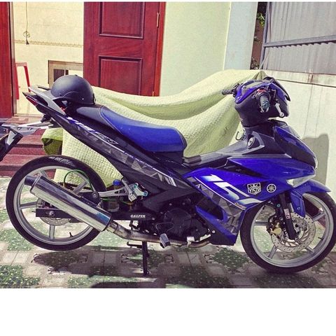 Tem Rời Ex 150 Y15ZR Tam Giác Xanh Đen