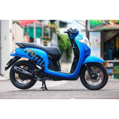 [Siêu Sale] Tem rời Scoopy xanh - mẫu Supreme đơn giản - không bay màu Cao Cấp