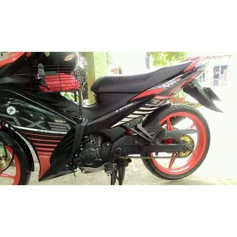 Tem Rời Ex 135 Mẫu 2011 Dán Xe Đen Phối Đỏ