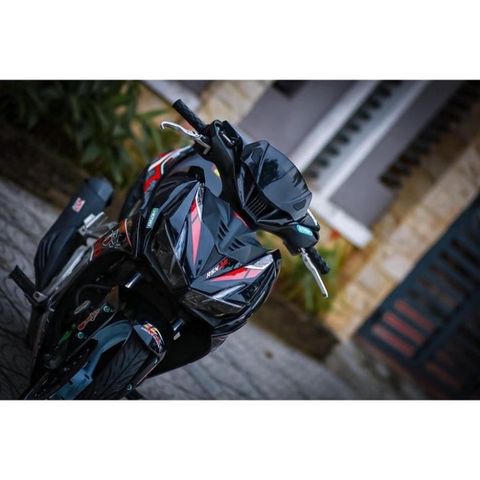 Tem rời RSX full đen phối đỏ trắng
