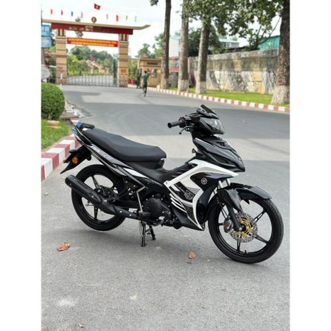 tem rời exciter 135 trắng đen lc mẫu ( Mới ) , tem 3 lớp bền màu - Decal Cao Cấp Nhất