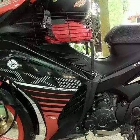Tem Rời Ex 135 Mẫu 2011 Dán Xe Đen Phối Đỏ