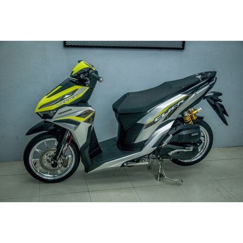 Tem rời Vario - Click 2023 phối bạc xanh chuối, in sắc nét 3 lớp không phai màu CM00151 1 2