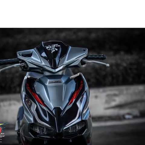 [Siêu Sale] [FreeShip] TEM RỜI mẫu mới 2022 họa tiết bắt mắt cho AirBlade 2020 xám Quyen Decal