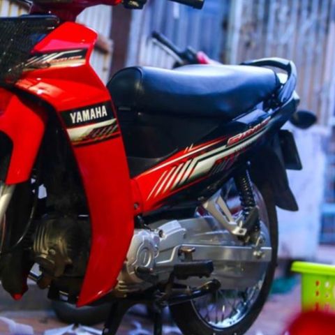 Tem Rời Dán Xe Sirius Mẫu 2014 Đỏ Đen Cực Đẹp, Hàng 3 Lớp Chất Lượng Cao Quyen Decal