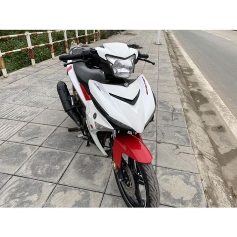 Tem Rời Exciter 150 Zin 2016 Trắng - Tem Lụa Cao Cấp  - Decal In Chất Lượng