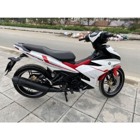 Tem Rời Exciter 150 Zin 2016 Trắng - Tem Lụa Cao Cấp  - Decal In Chất Lượng