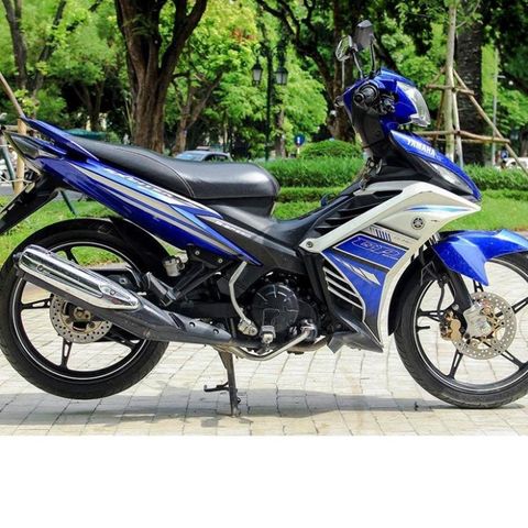 Tem Rời Exciter 135 Zin 2012 Trắng Xanh Gp  - Decal In Chất Lượng