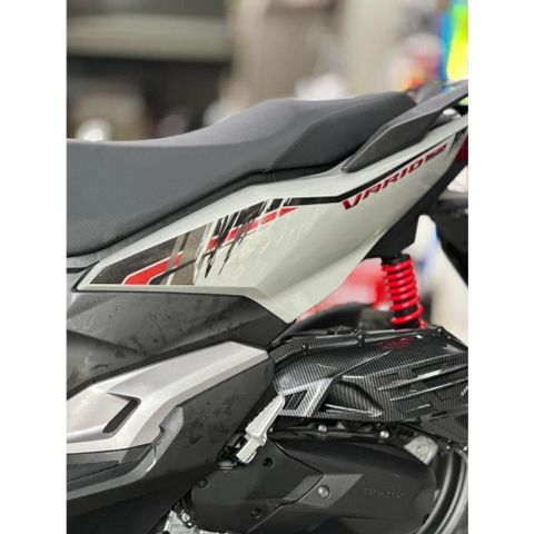 tem rời vario 160 xi măng đỏ đen dán được cho xe sáng màu, tem 3 lớp bền màu - Decal Cao Cấp Nhất