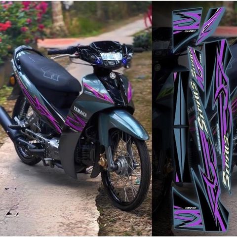 Tem rời Sirius cho áo xám xanh phối đủ màu