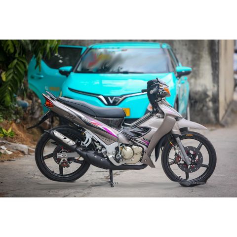 Tem rời Yaz 125 Z super sport xám tím đen, in sắc nét, 3 lớp không phai màu CM00131 1 2