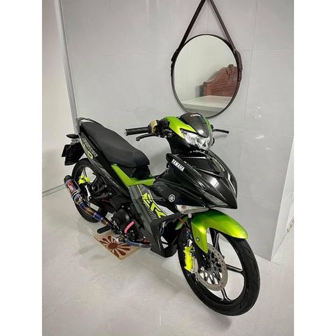 Tem Exciter 2021 xanh lá kawa rời cho xe đen Quyen Decal