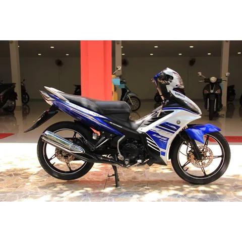 Tem Rời Exciter 135 Zin 2014 Xanh Trắng Gp  - Decal In Chất Lượng