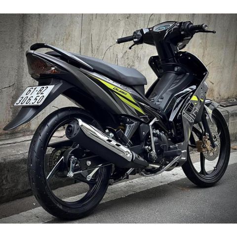 [FreeShip] [Ảnh thật] Tem rời Exciter 2010 - Mẫu LC135 tổ ong xám xanh - Chuẩn From cực đẹp Quyen Decal