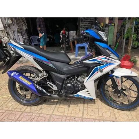 Tem Rời Honda Winner 150 GTR Trắng Xanh Đen