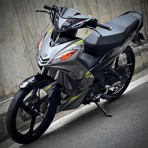[FreeShip] [Ảnh thật] Tem rời Exciter 2010 - Mẫu LC135 tổ ong xám xanh - Chuẩn From cực đẹp Quyen Decal