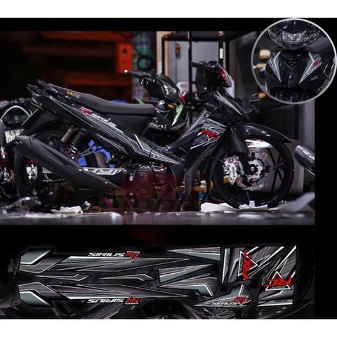 Tem rời Sirius RC V3 Đen bản chuẩn mới ra mắt 2024