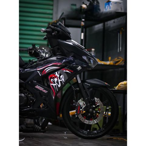 tem rời winner x v3 đen đỏ mẫu chữ tàu ( Mới )  2024 đẹp , tem 3 lớp - Decal Cao Cấp Nhất