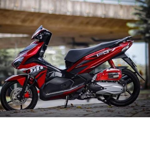 [Siêu Sale] TEM RỜI mẫu ADN 2022 trắng đen cho AirBlade đỏ - tem sắc nét không bay màu Quyen Decal