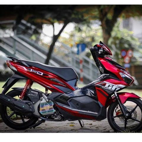 [Siêu Sale] TEM RỜI mẫu ADN 2022 trắng đen cho AirBlade đỏ - tem sắc nét không bay màu Quyen Decal
