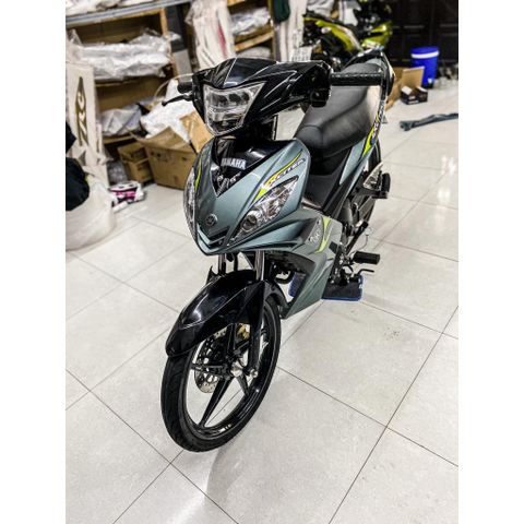 tem rời exciter 2006-2010 lửa xanh đen mắt , tem 3 lớp bền màu - Decal Cao Cấp Nhất