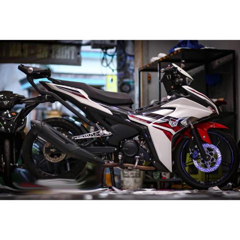 Tem rời Exciter 155 mẫu Y16ZR trắng đỏ, in sắc nét, 3 lớp không phai màu CM00141 1 2