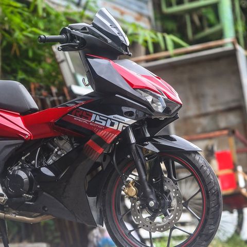 Tem Rời Dán Xe Winner X Mẫu RS 150R Đen Đỏ Cực Đẹp, Hàng 3 Lớp Chất Lượng Cao Quyen Decal