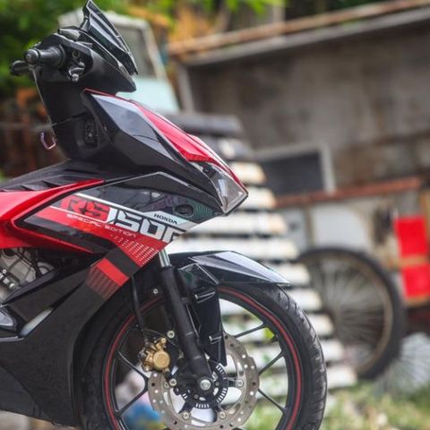 Tem Rời Dán Xe Winner X Mẫu RS 150R Đen Đỏ Cực Đẹp, Hàng 3 Lớp Chất Lượng Cao Quyen Decal