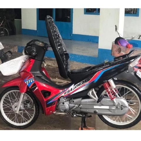 Tem Wave Blade 110 Đỏ Đen 2021  - Decal In Chất Lượng