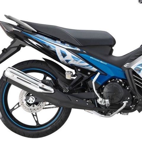 Tem Rời Ex 135 LC 2011 Dán Xe Trắng Xám Bạc
