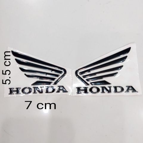 Logo Cánh Chim Honda Nhựa Dẻo Xi Nổi