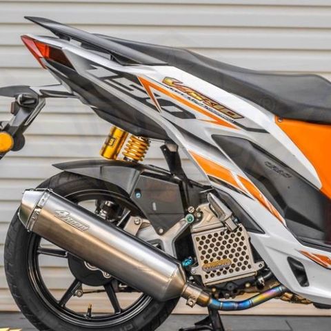Tem Rời Honda Vario 150 Trắng Cam  - Decal In Chất Lượng