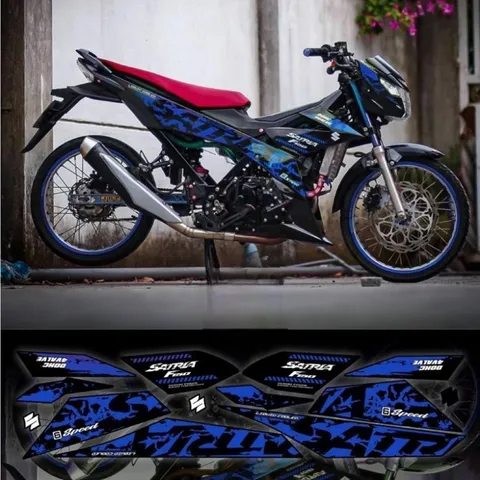 tem rời satria F150 zin phối đư màu