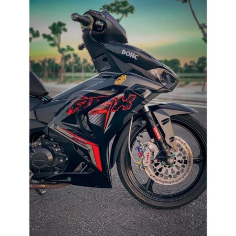 TEM DÁN RSX XE WINNER X V3 MÀU ĐEN - Decal Cao Cấp Nhất
