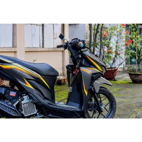 Tem Rời Dán Xe Vario 2018 Mẫu Chỉ Vàng Cam Cực Đẹp , Hàng 3 Lớp Chất Lượng Cao Quyen Decal