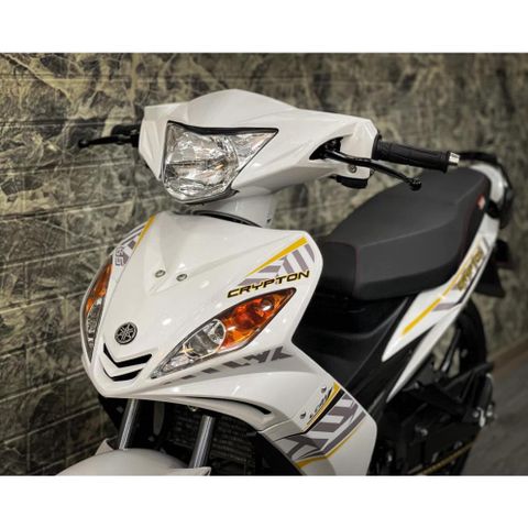 [FreeShip] [Ảnh thật] Tem rời Exciter 2009 - Mẫu Crypton - Tem trắng chỉ vàng nổi bật - Chuẩn From cực đẹp Quyen Decal
