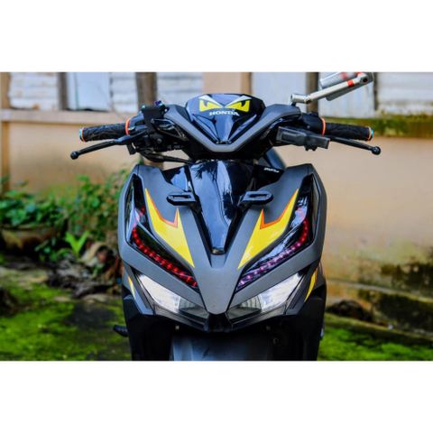 Tem Rời Dán Xe Vario 2018 Mẫu Chỉ Vàng Cam Cực Đẹp , Hàng 3 Lớp Chất Lượng Cao Quyen Decal