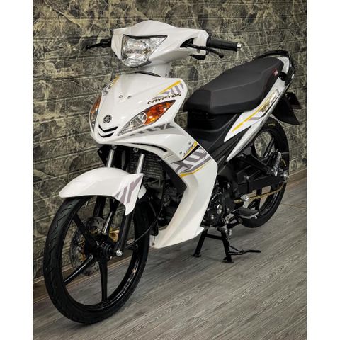 [FreeShip] [Ảnh thật] Tem rời Exciter 2009 - Mẫu Crypton - Tem trắng chỉ vàng nổi bật - Chuẩn From cực đẹp Quyen Decal