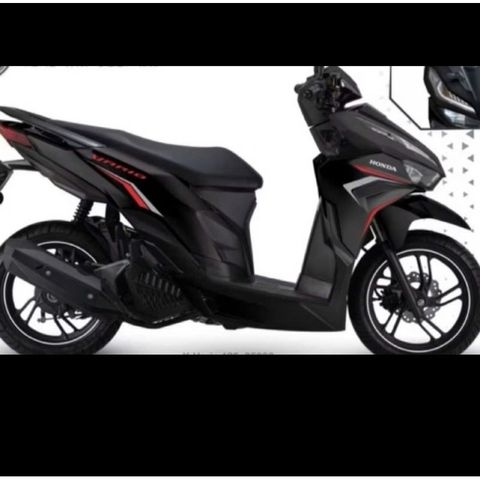 Tem Vario 125 Đỏ dán xe Đen