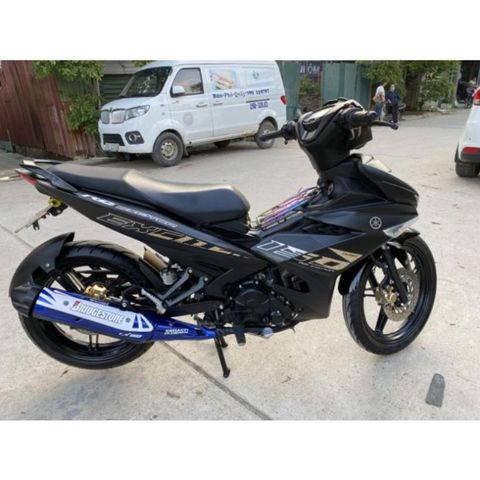 Tem Rời Exciter 150 Đen Nhám Zin 2020 - Tem Lụa Cao Cấp  - Decal In Chất Lượng
