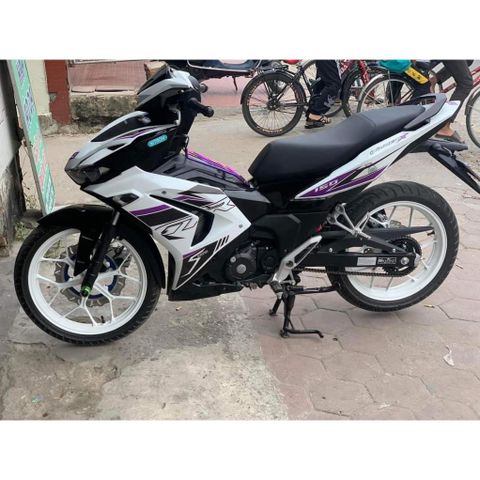 Tem Rời Winner X V3 GTR Trắng Tím  - Decal In Chất Lượng