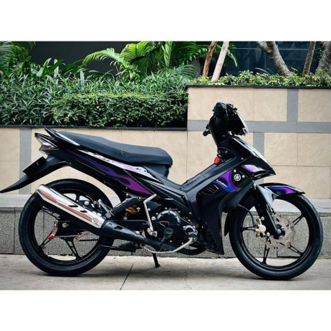 Tem Rời Dán Xe Exciter 135 Mẫu Lửa Zin 2008 Tím Đen Cực Đẹp, Hàng 3 Lớp Chất Lượng Cao Cao Cấp