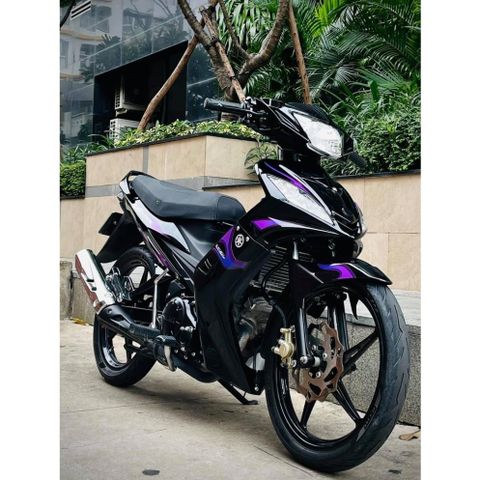 Tem Rời Dán Xe Exciter 135 Mẫu Lửa Zin 2008 Tím Đen Cực Đẹp, Hàng 3 Lớp Chất Lượng Cao Cao Cấp