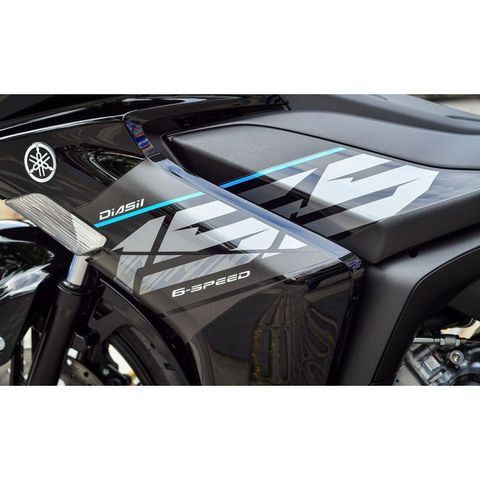 tem rời exciter 155 mẫu 2023 phối xanh đen