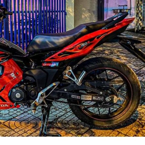 Tem Lửa Winner X V3 Dán Xe Đỏ - Tem Rời 2023  - Decal In Chất Lượng