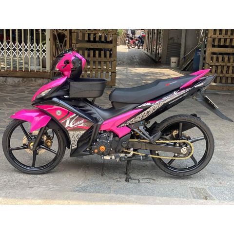 Decal Tem Xe Exciter Lc 135 Hồng Đen
