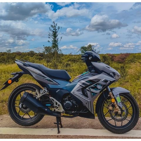 TEM DÁN RS150R XE WINNER X V3 MÀU BẠC - Decal Cao Cấp Nhất
